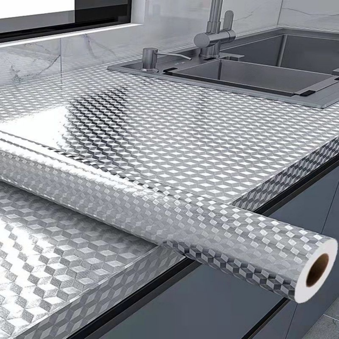 Aluminum Foil Heavy Duty - 알루미늄 호일 주방 스토브 스티커, 기름