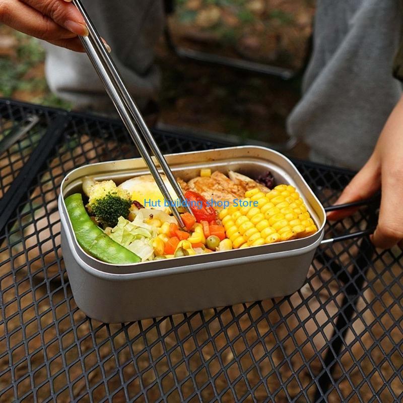 Japanese Camping Cooking - T21C 800ml 옥딩 핸들 휴대용 여행