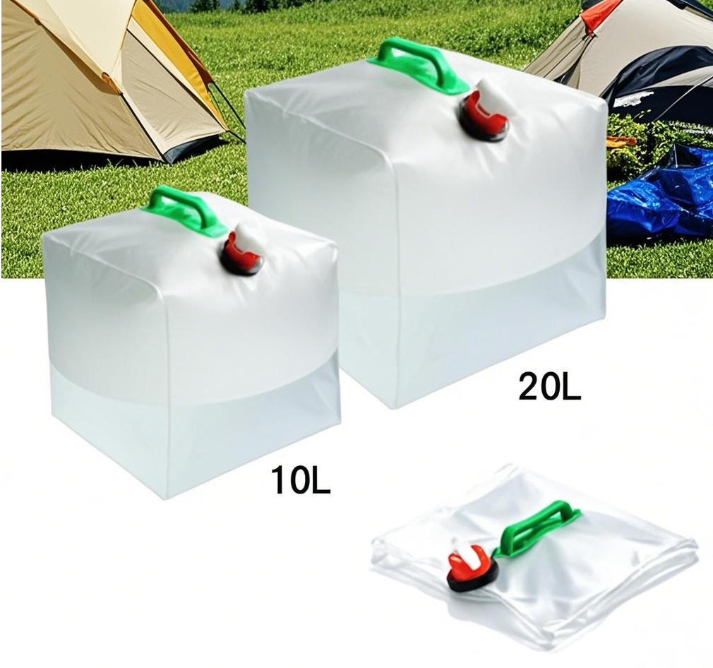 Camping Cooking Pot Large - 야외 접이식 물 가방 대용량 휴대용