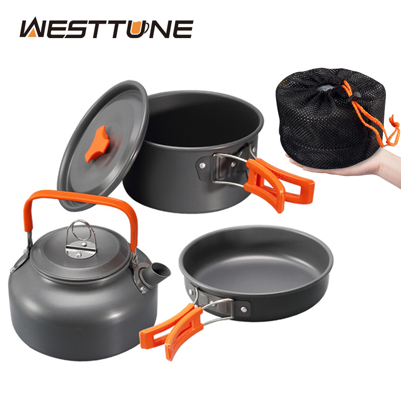 Camping Cooking Cup - WESTTUNE 캠핑 조리기구 키트 알루미늄 야외
