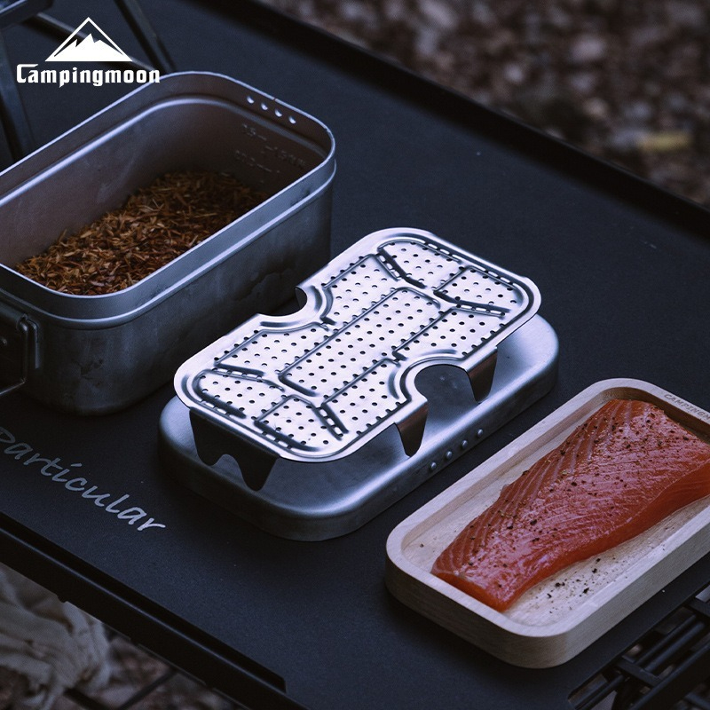Camping Cooking Disc - CAMPINGMOON 야외 캠핑 알루미늄 도시락 바닥