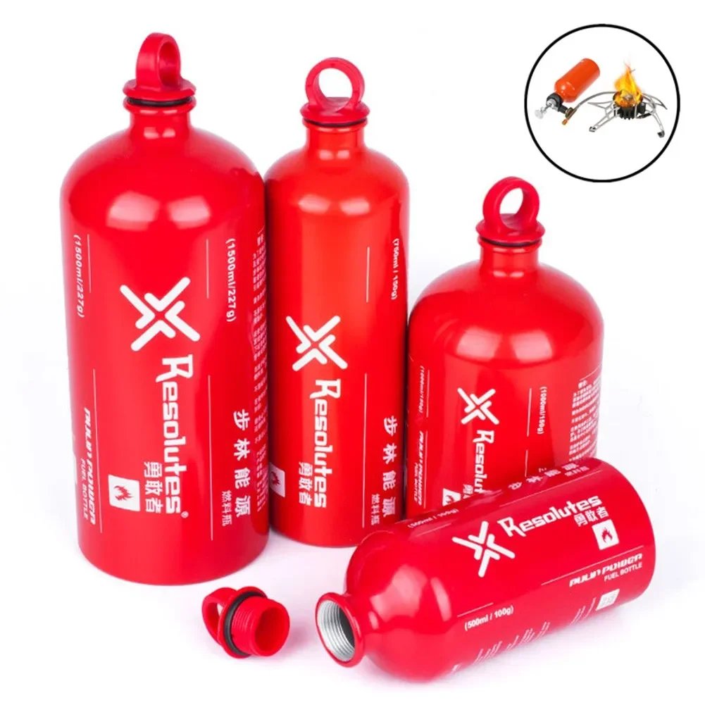 Cooking On Camping Stove - 1500/1000/750/500 ML 야외 가스 오일 연료