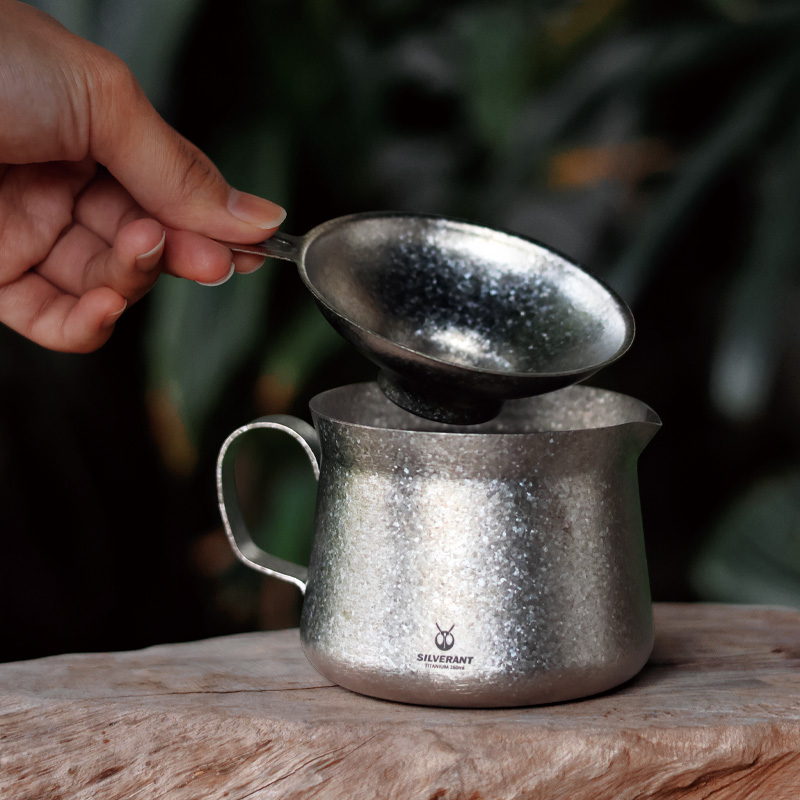 Pocket Coffee Maker - 티타늄 커피 주전자 주전자 머그컵 휴대용