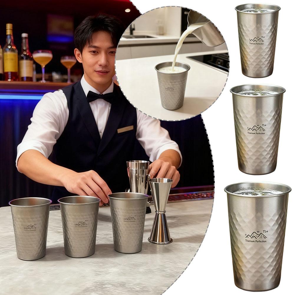 Camping Cooking Cup - 304 스테인리스 스틸 야외 캠핑 컵
