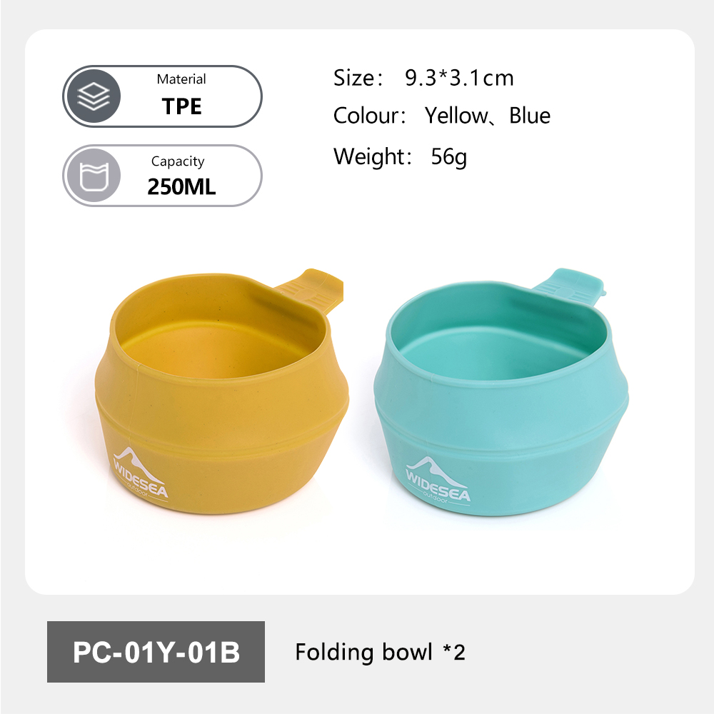 Camp Cutting Board - Widesea 캠핑 250ml 소프트 접이식 컵