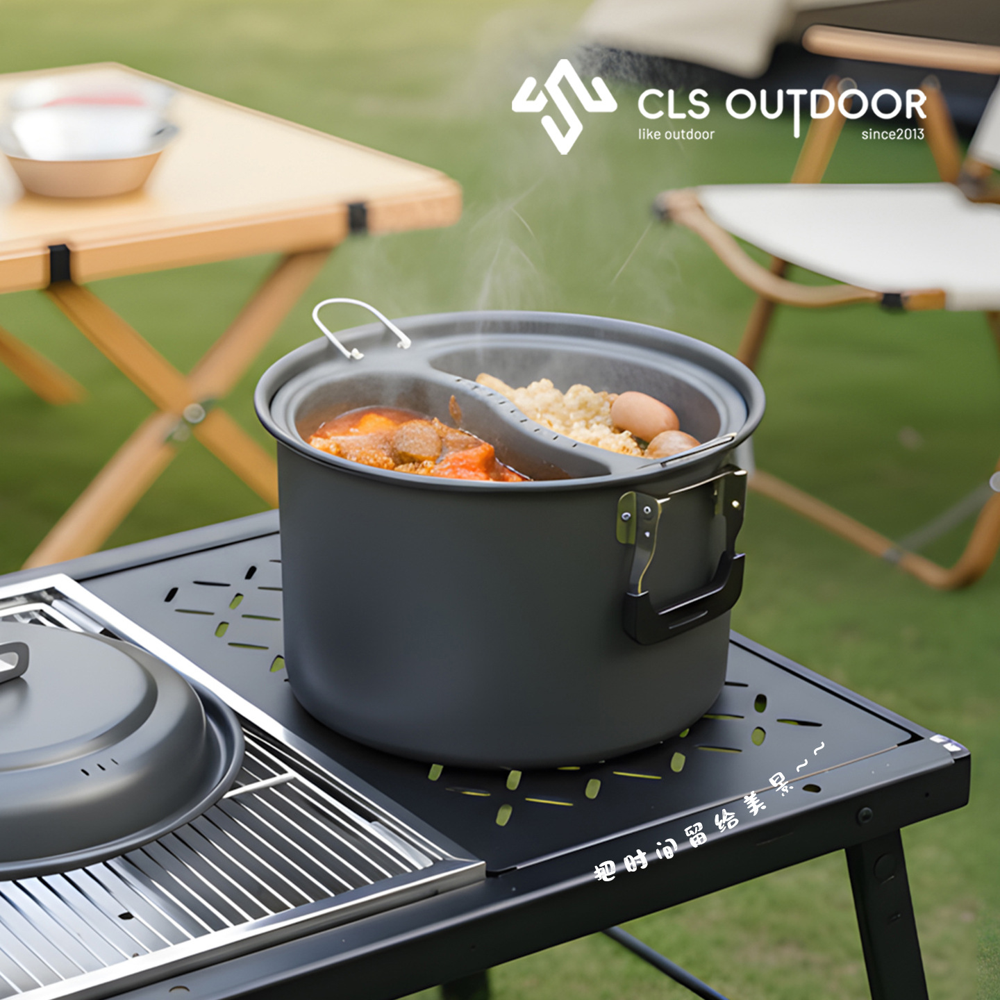 6.5L 대용량 만다린 덕 스팀 및 조리 냄비 세트,  - Camping Cooking Pot Large 리뷰 및 가격