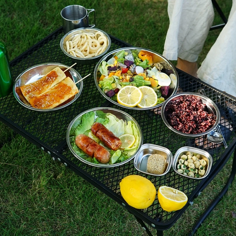 캠핑 요리 휴대용 다이닝 플레이트 세트, 17/22 야 - Camping Cooking Dining Set 리뷰 및 가격