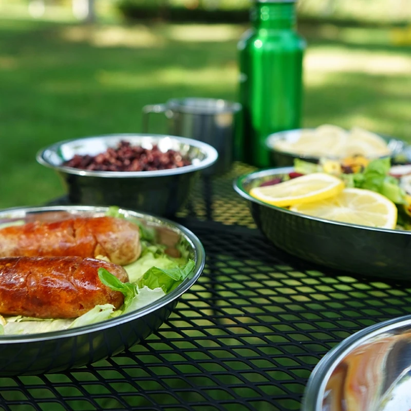 캠핑 요리 휴대용 다이닝 플레이트 세트, 17/22 야 - Camping Cooking Dining Set 리뷰 및 가격