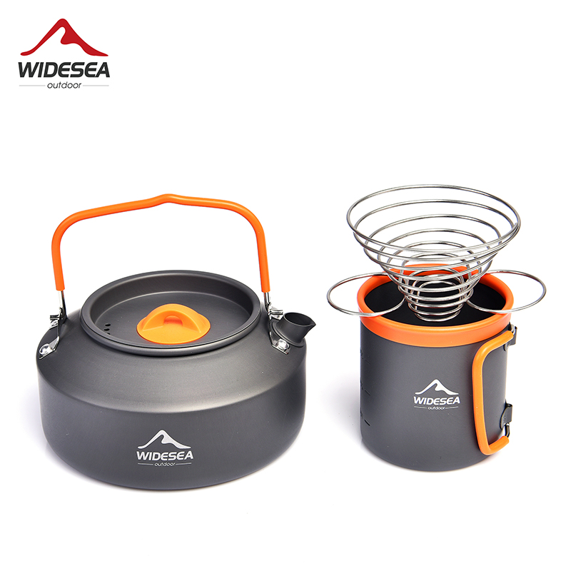 Widesea 캠핑 커피 조리기구 세트, 야외 식기 장 - Camping Cooking Cup 리뷰 및 가격