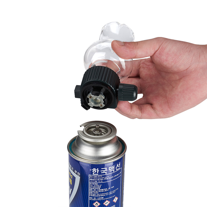 카드 스토브 가스 실린더 헤드 라이터 창의적인 가스 램 - Cooking On Camping Stove 리뷰 및 가격