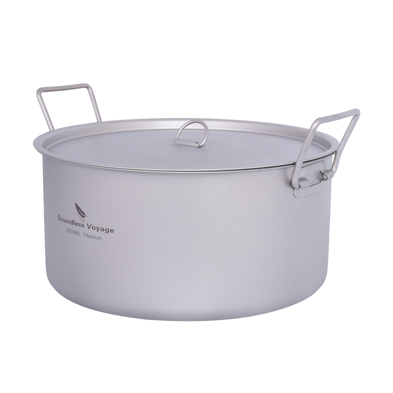 Boundless Voyage 티타늄 냄비, 휴대용 대 - Camping Cooking Pot Large 리뷰 및 가격
