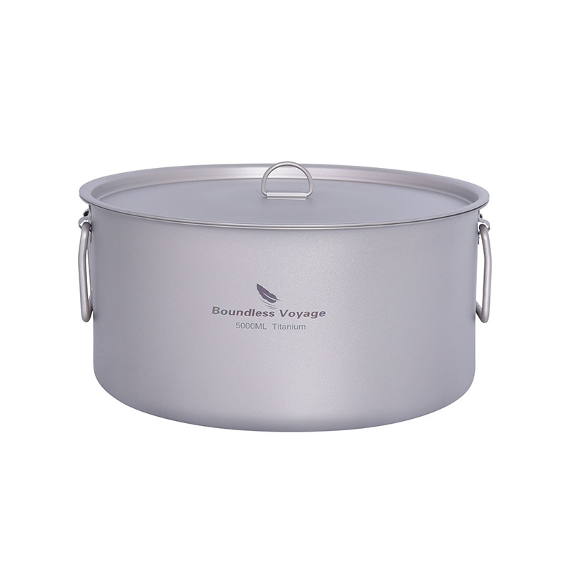 Boundless Voyage 티타늄 냄비, 휴대용 대 - Camping Cooking Pot Large 리뷰 및 가격