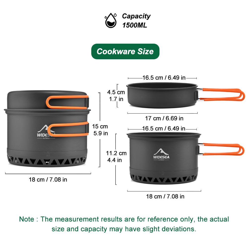 캠핑 식기 야외 조리기구 세트 냄비 관광 주전자 커피  - Camping Cooking Set Compact 리뷰 및 가격
