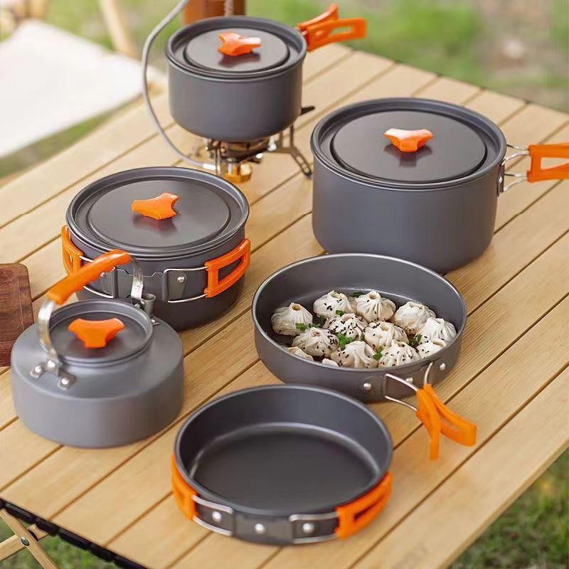 휴대용 대용량 냄비 편리한 내열성 손쉬운 청소 손잡이  - Camping Cooking Pot Large 리뷰 및 가격
