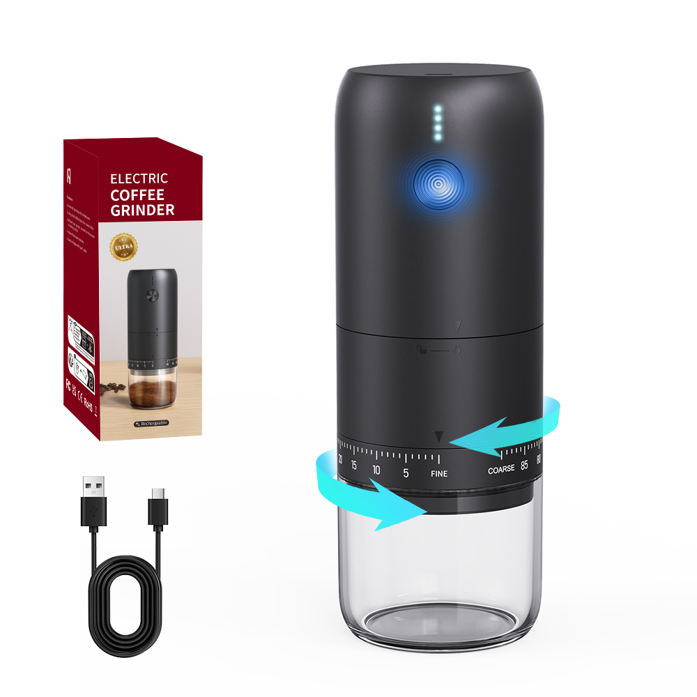 휴대용 USB 전동 커피 원두 분쇄기 40단계 조절 가 - Pocket Coffee Maker 리뷰 및 가격