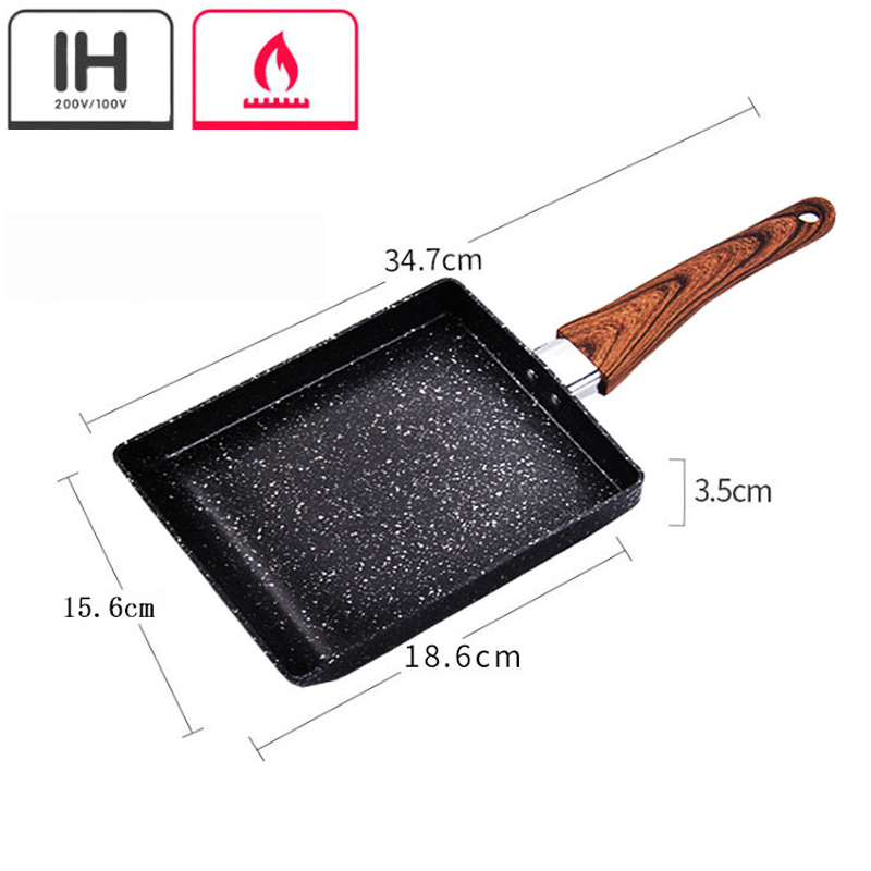 일본식 오믈렛 팬, 화상 방지 손잡이가 있는 계란말이  - Japanese Camping Cooking 리뷰 및 가격