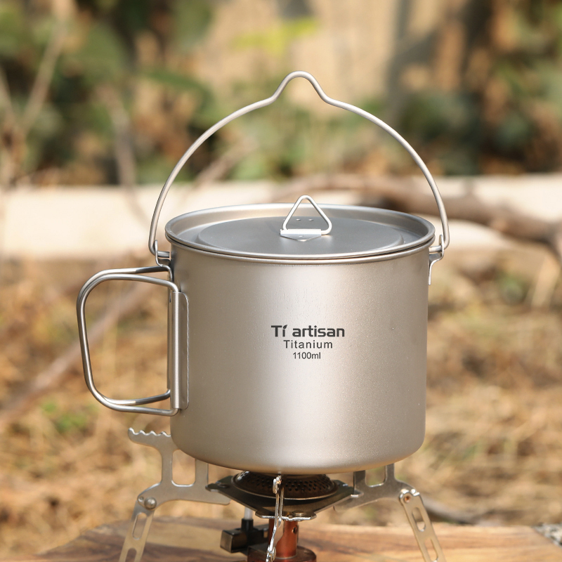 Tiartisan 티타늄 1.1L 캠핑 냄비 뚜껑과 손 - Camping Cooking Pot With Lid 리뷰 및 가격