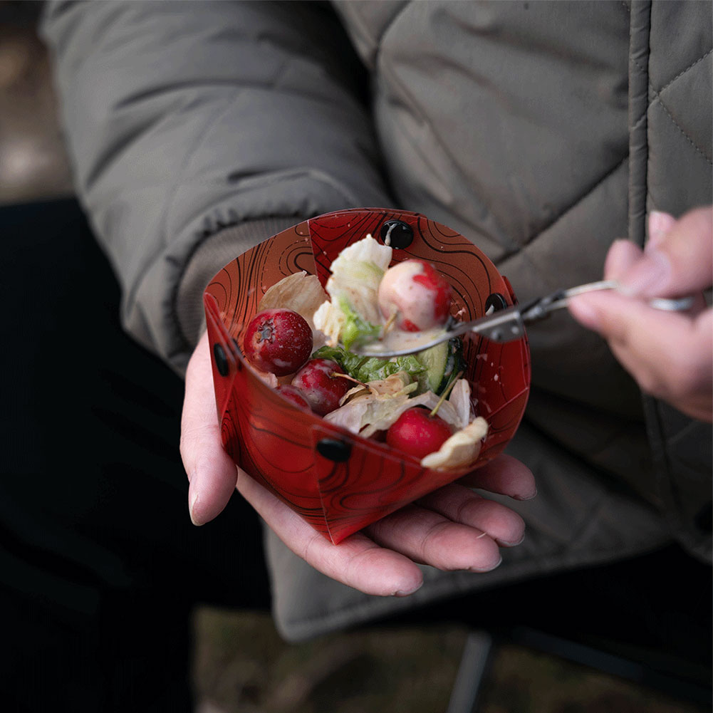 4PCS 경량 접이식 식기 휴대용 그릇 디너 플레이트  - Camping Cooking Cup 리뷰 및 가격