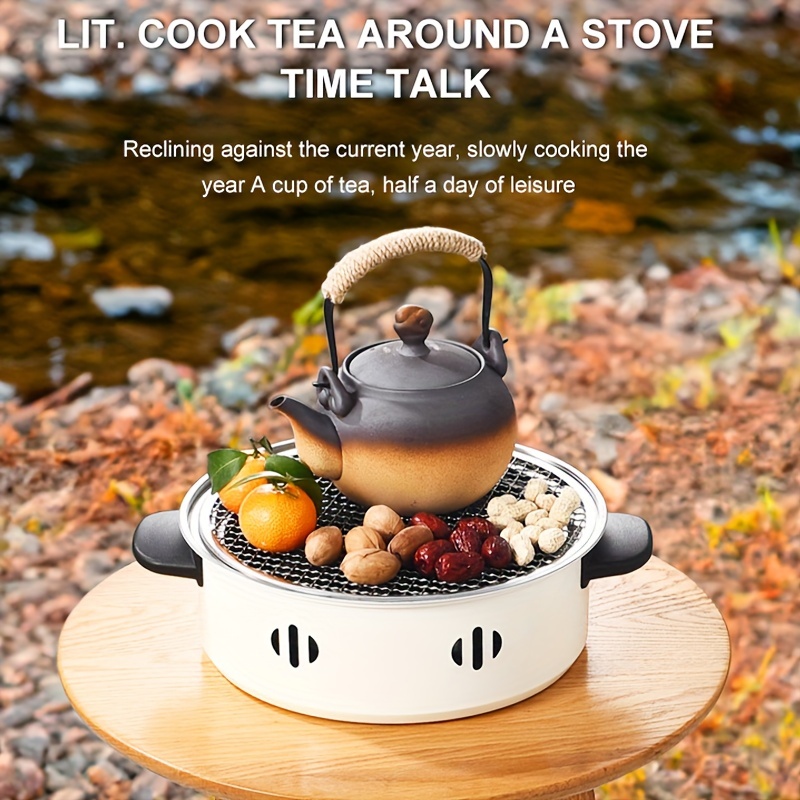 1pcs 휴대용 바베큐 스토브 야외 캠핑 및 뒷마당 바 - Camping Cooking Cupboard 리뷰 및 가격