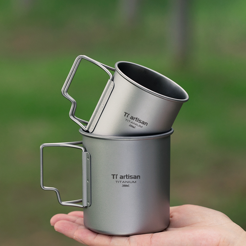 Tiartisan 야외 티타늄 경량 휴대용 차 커피 컵 - Camping Cooking Cup 리뷰 및 가격