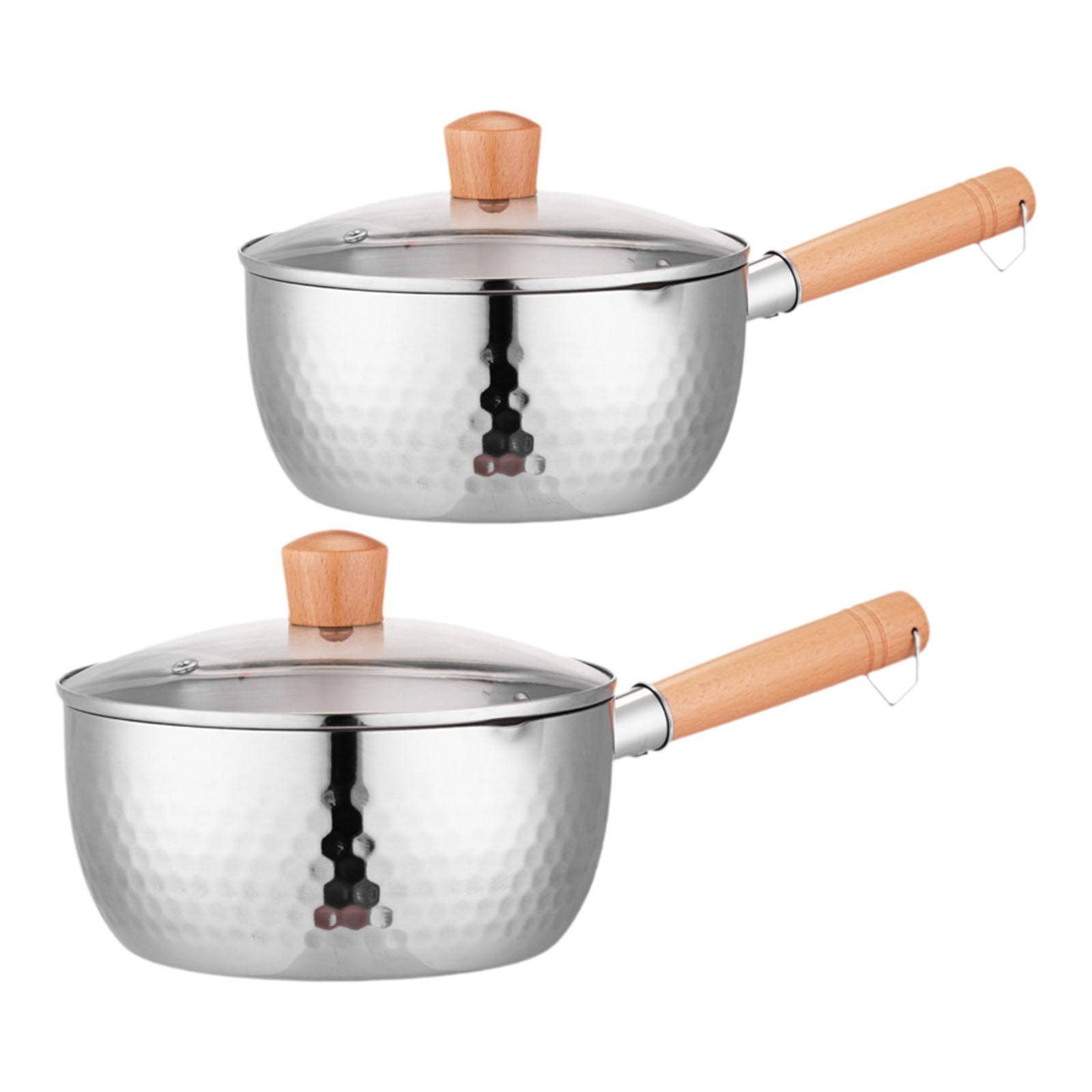 뚜껑이 있는 일본식 냄비 작은 우유 냄비 편리한 작은  - Japanese Camping Cooking 리뷰 및 가격