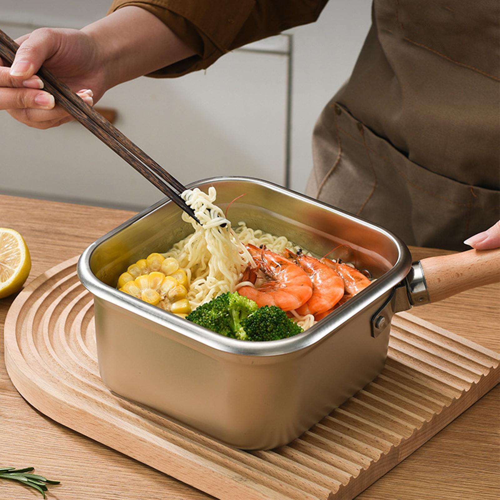 딥 프라이어 팬 세트 사각 캠핑용 냄비 대형 스테인리스 - Camping Cooking Pot Large 리뷰 및 가격