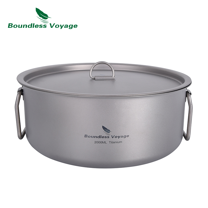 무한 항해 2L 5L 대용량 수프 냄비 티타늄 캠핑 냄 - Camping Cooking Pot Large 리뷰 및 가격