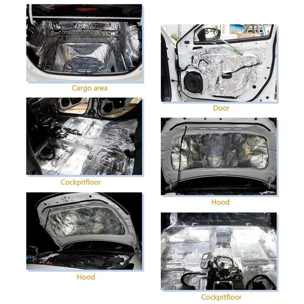 5/10MM 사운드 데드너 단열 매트 자동차 방음 데드 - Aluminum Foil Heavy Duty 리뷰 및 가격