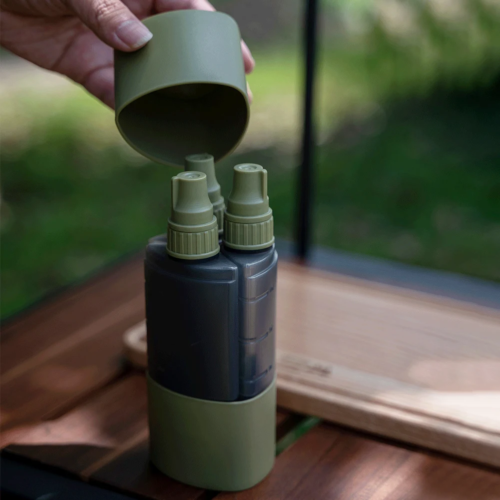 3 In 1 야외 캠핑 조미료 디스펜서 병 바베큐 피크 - Camping Cooking Cylinder 리뷰 및 가격