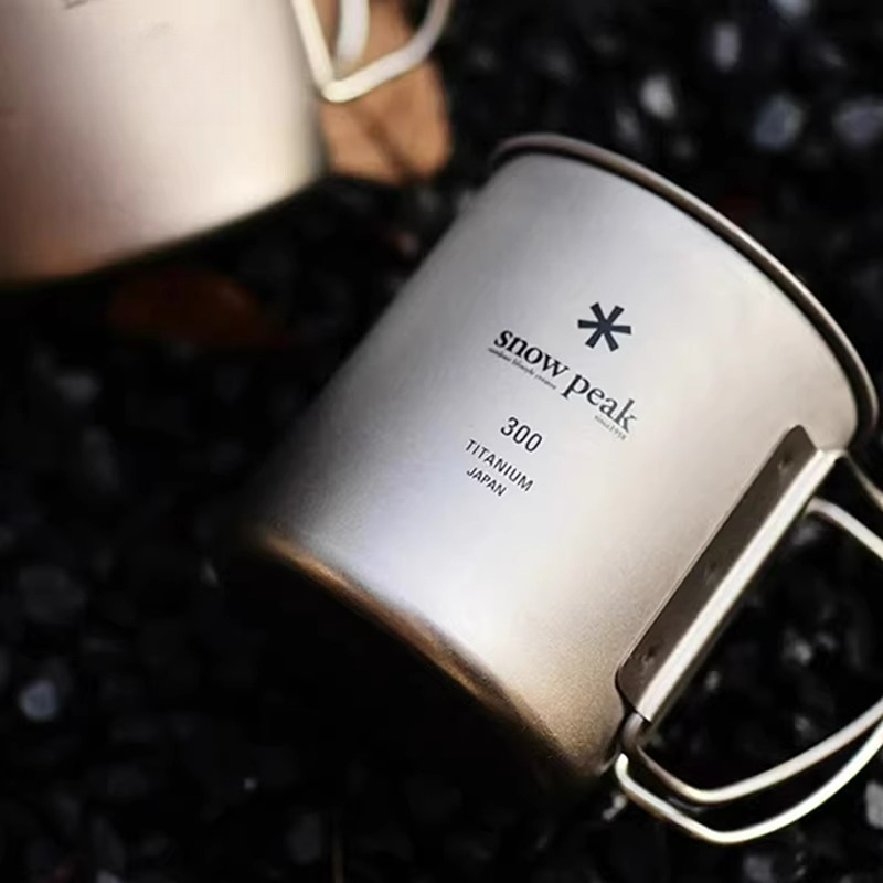 스노우 피크 티타늄 컵 접이식 손잡이 경량 아웃도어 캠 - Camping Cooking Cup 리뷰 및 가격