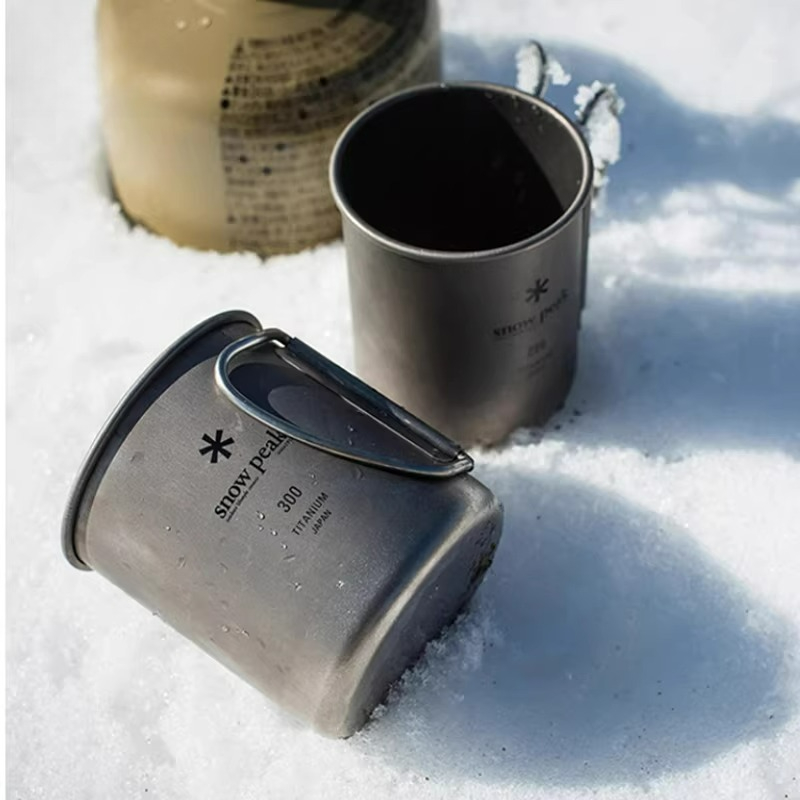 스노우 피크 티타늄 컵 접이식 손잡이 경량 아웃도어 캠 - Camping Cooking Cup 리뷰 및 가격