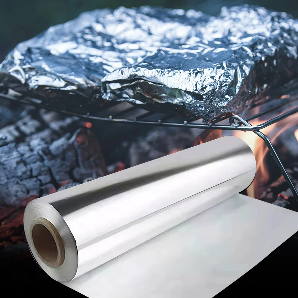 요리 음식 보관을 위한 1팩 식품 등급 일회용 은박지  - Aluminum Foil Heavy Duty 리뷰 및 가격