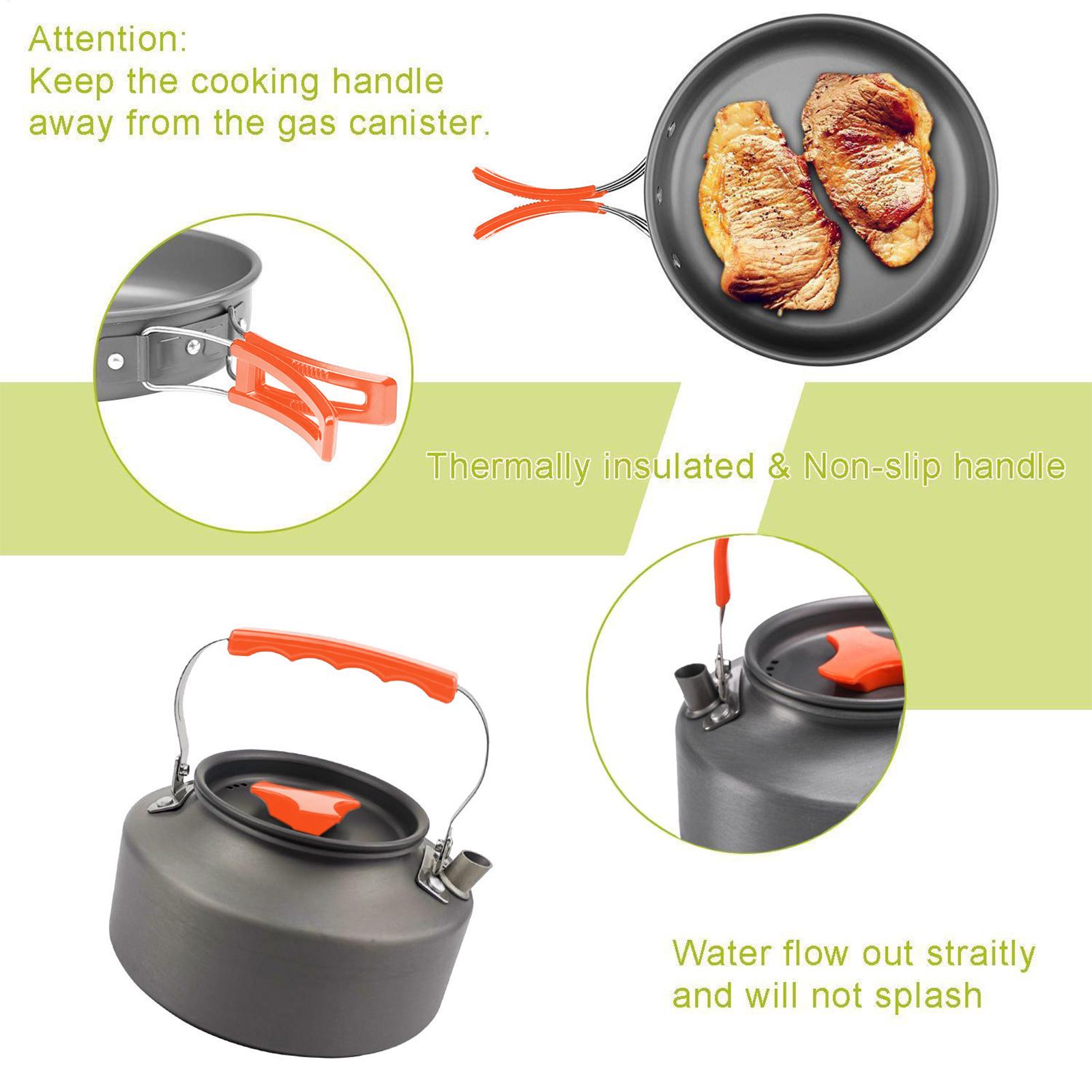배낭 요리 세트 캠핑 팬 접이식 휴대용 붙지 않는 컵  - Camping Cooking Cup 리뷰 및 가격