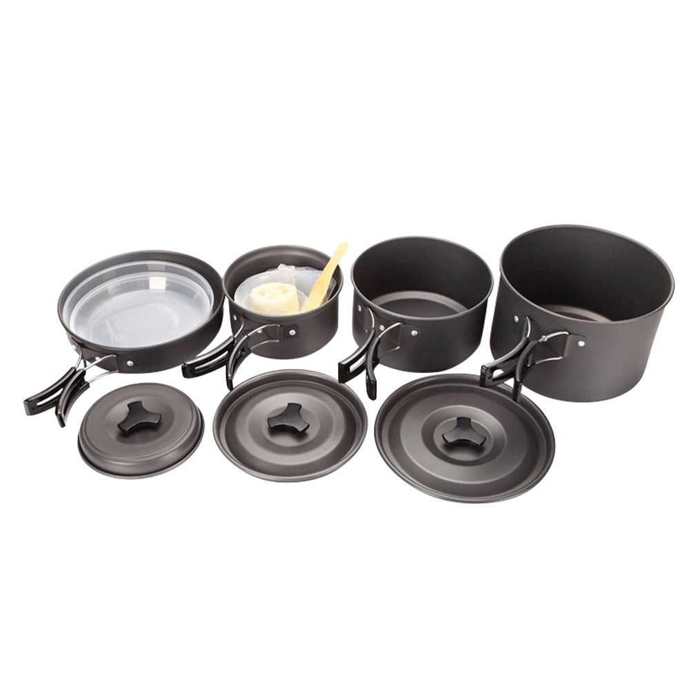 1세트 소형 캠핑 조리기구 세트 하이킹 피크닉 배낭여행 - Camping Cooking Set Compact 리뷰 및 가격