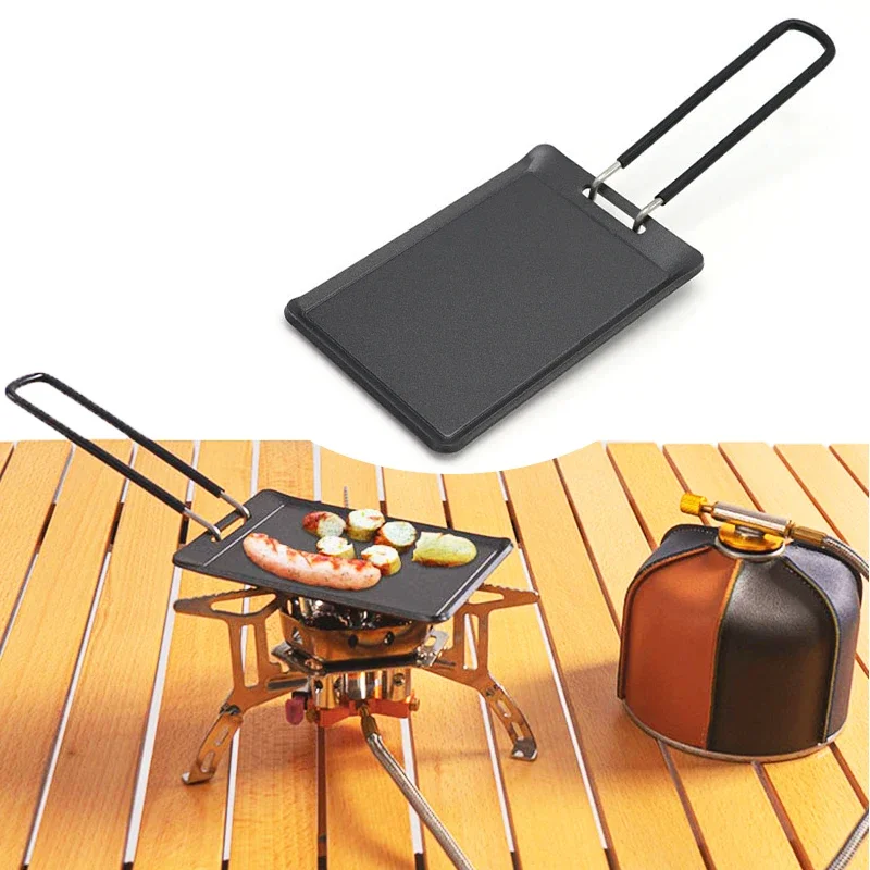 야외 미니 휴대용 그릴 팬, 캠핑 프라이팬, 바베큐 베 - Camping Cooking Cupboard 리뷰 및 가격