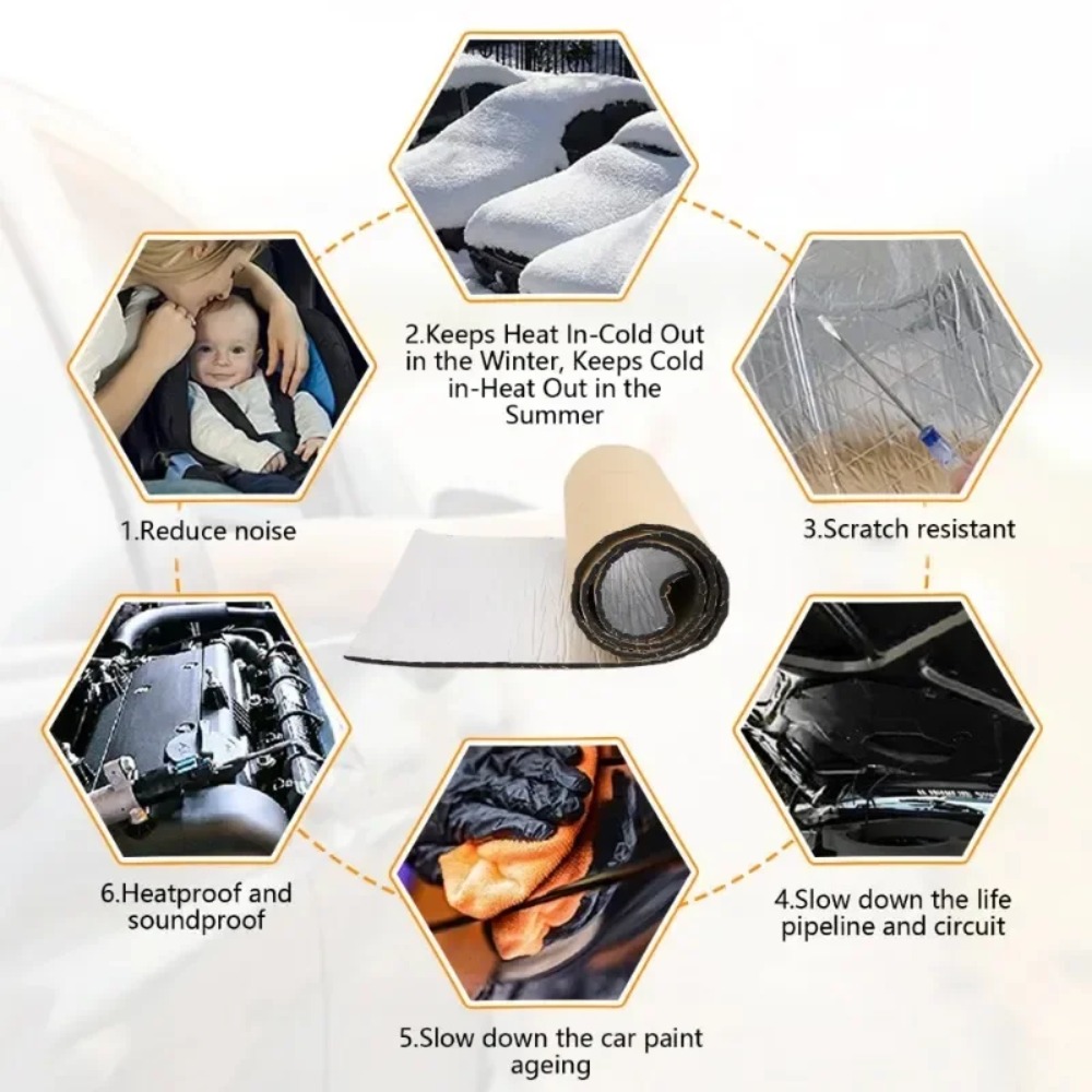 초두꺼운 20mm 자동차 방음 매트 50x100cm 알 - Aluminum Foil Heavy Duty 리뷰 및 가격