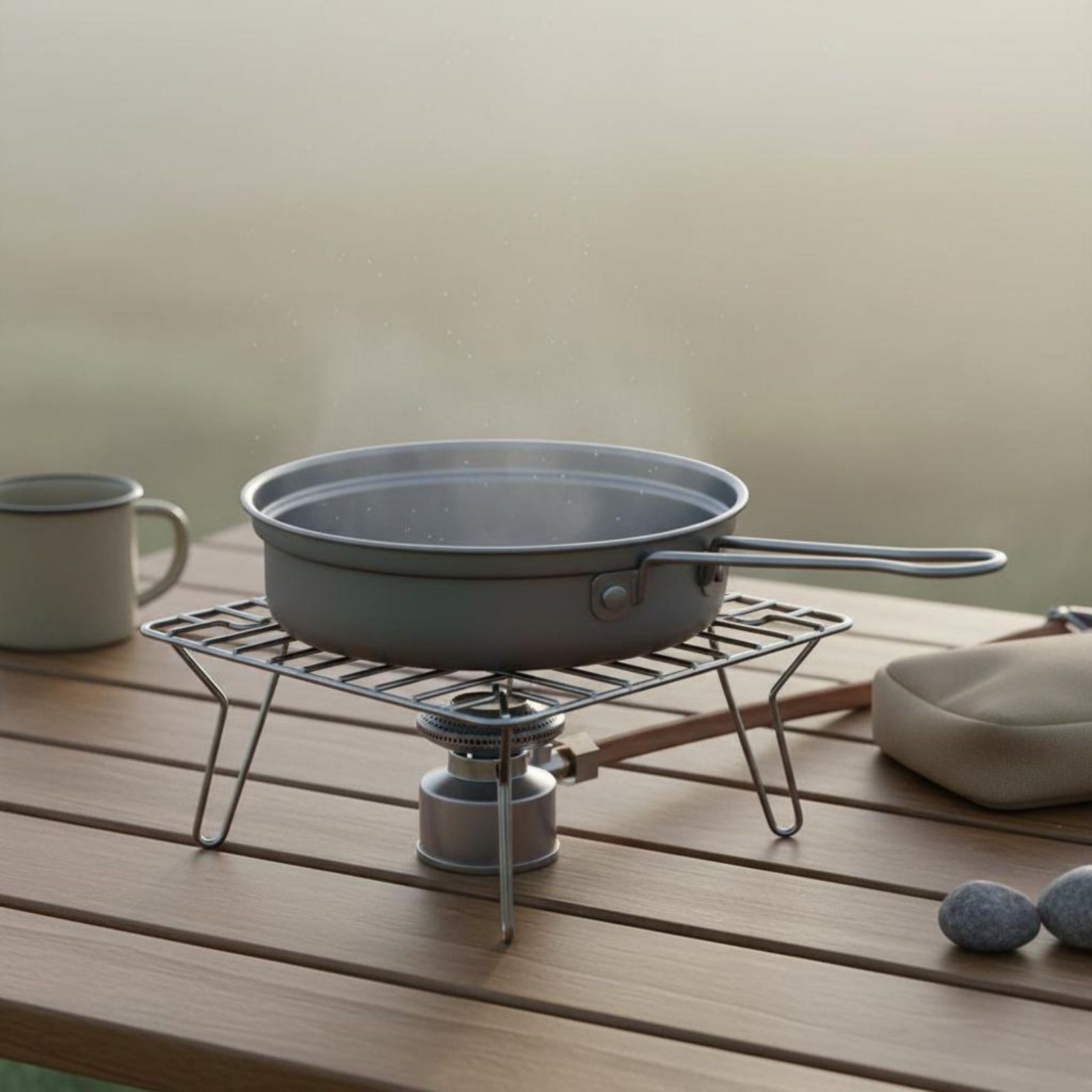 2 조각 금속 캠핑 요리 세트 고강도 배낭 여행용 조리 - Camping Cooking Dining Set 리뷰 및 가격