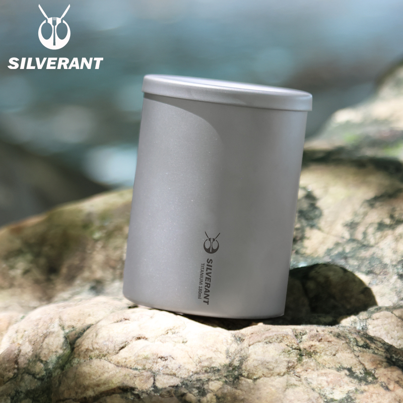티타늄 더블 데크 커피 차 머그컵 티타늄 스트레이너 E - Pocket Coffee Maker 리뷰 및 가격