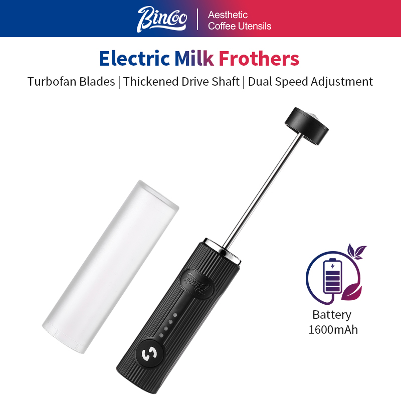 BINCOO 전기 커피 거품기 USB 충전식 2 속도  - Pocket Coffee Maker 리뷰 및 가격