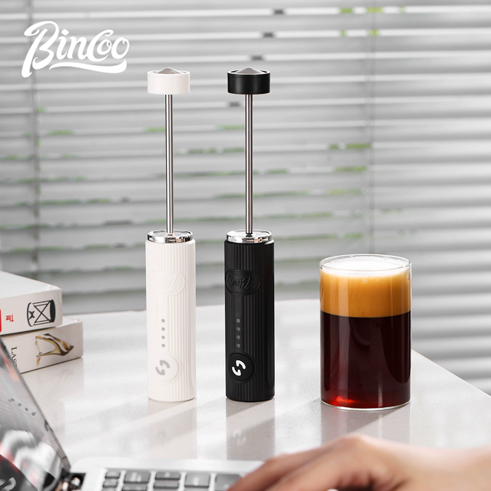 BINCOO 전기 커피 거품기 USB 충전식 2 속도  - Pocket Coffee Maker 리뷰 및 가격