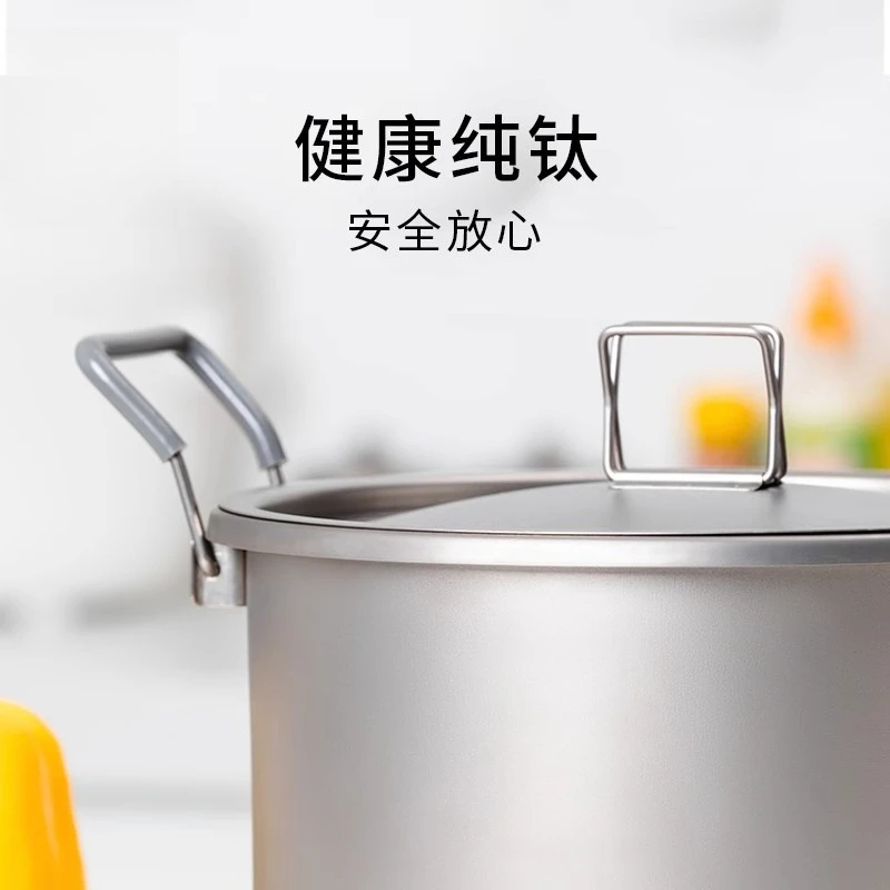 6L 티타늄 냄비 뚜껑 포함 내구성 큰 용량 캠핑용 수 - Camping Cooking Pot Large 리뷰 및 가격