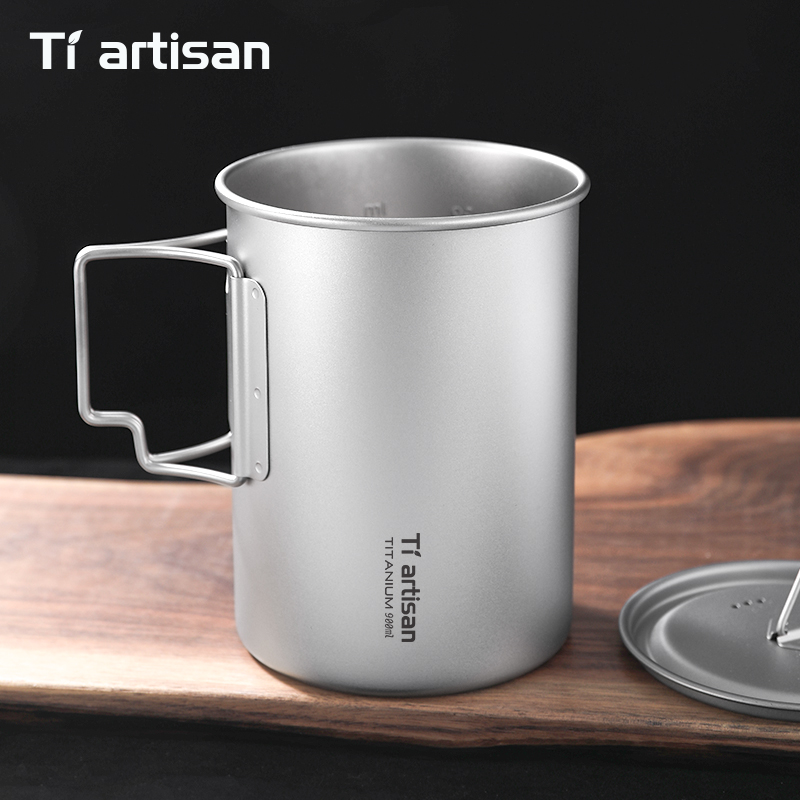 Tiartisan 750ml/900ml 티타늄 접이식  - Camping Cooking Pot Large 리뷰 및 가격