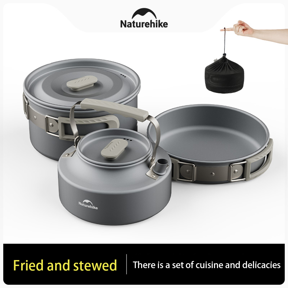 네이처하이크 야외 냄비 세트, 캠핑 요리 장비, 휴대용 - Camping Cooking Set Compact 리뷰 및 가격